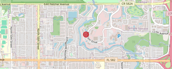 Map showing TRT Nation in Tampa, FL